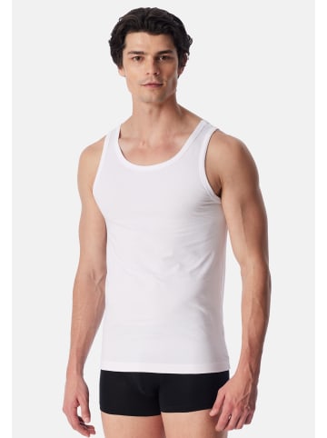 UNCOVER BY SCHIESSER Unterhemd / Tanktop Basic in Weiß