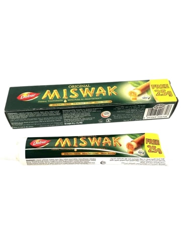 Dabur Miswak Original Zahnpasta 50g + 25g