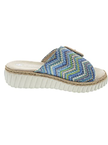 rieker Pantolette Blau