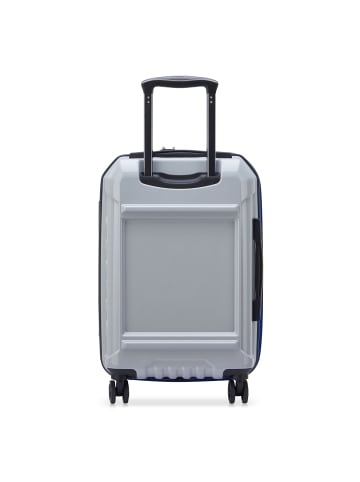 Delsey Rempart 4-Rollen Trolley 55 cm mit Dehnfalte in sturmgrau