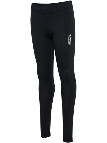 Hummel Kinder Leggings "Base Tights" in Schwarz