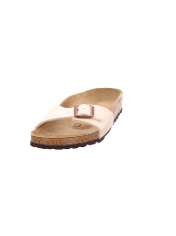 Birkenstock Pantoletten Madrid BF in Graceful Pearl White