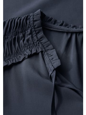 Street One Blusentop mit Rüschen in Blau