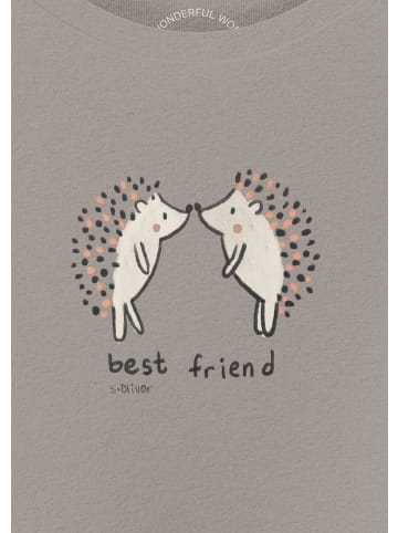 s.Oliver T-Shirt in 9622_anthrazit