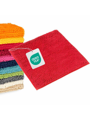 WohnDirect Badematte PARIS in Rot