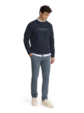 Polo Club Sweatshirt in Navy Blau