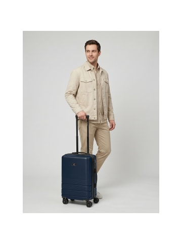 Camel Active Hanoi 4 Rollen Kabinentrolley S 55 cm mit Dehnfalte in dark blue