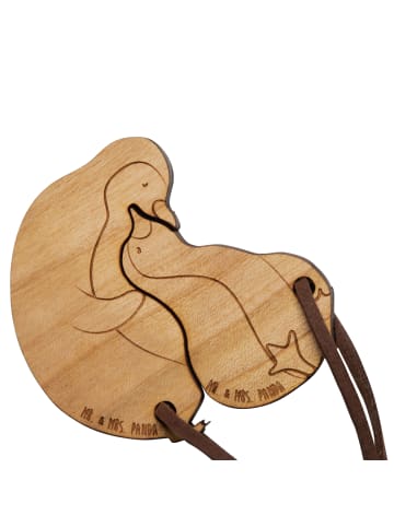 Mr. & Mrs. Panda schlüsselanhänger paar Pinguin ZweiMenschkeit ohne... in Braun