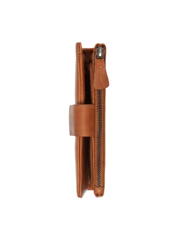 The Chesterfield Brand Landau Geldbörse RFID Schutz Leder 9.5 cm cognac