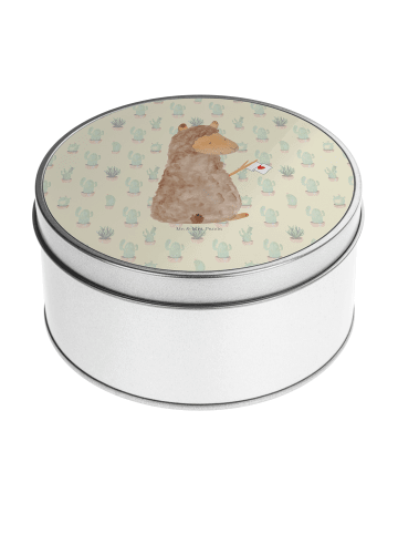 Mr. & Mrs. Panda Erinnerungsbox Alpaka Fahne ohne Spruch in Kaktus Grün