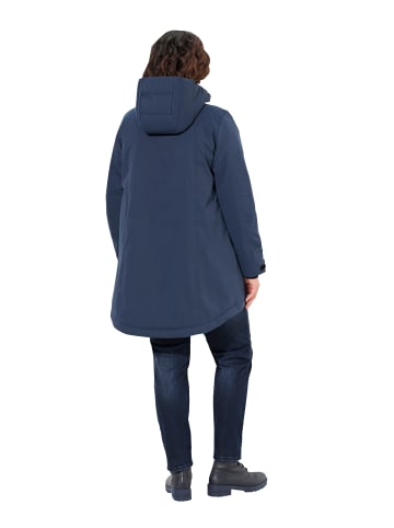 Ulla Popken Funktionsjacke in dunkles petrol