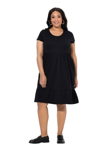 Ulla Popken Midikleid in schwarz