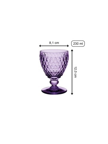 Villeroy & Boch Weißweinglas Boston Coloured 230 ml in Lavender