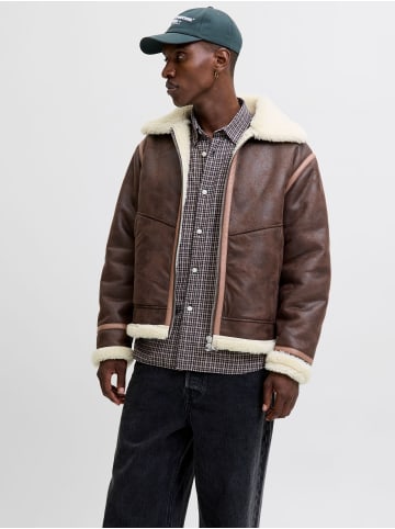 Jack & Jones Fliegerjacke in Chocolate Torte