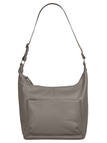 Bruno Banani Shopper echt Leder in grau