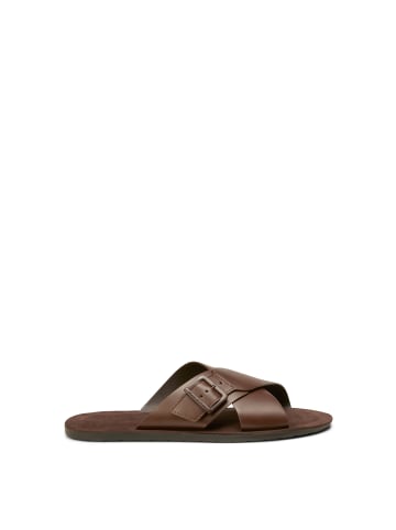 Marc O'Polo Pantolette in dark brown