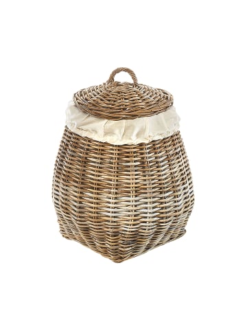 kobolo Wäschekorb PEAR in Braun