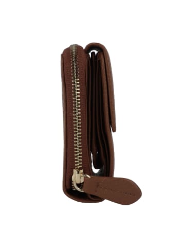 Braun Büffel Asti Geldbörse RFID Schutz Leder 12 cm in saddle brown