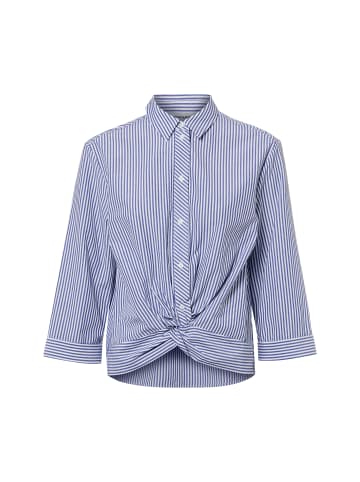 More & More Bluse in indigo weiß