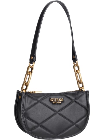 Guess Abendtasche Cilian Top Zip Saddle Shoulder Bag in Black