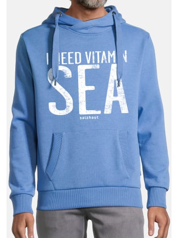 Salzhaut Hoodie HEFF - VITAMIN SEA in Ocean Blue