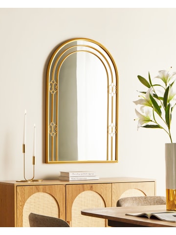 Beliani Wandspiegel MAUTRE in Gold - (W) 66 x (H) 98 x (L) 3 cm