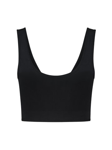 Bye Bra Shapingtop Soft Touch Seamless Reversible Bra Top in Black