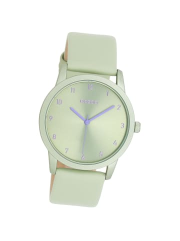 Oozoo Analog-Armbanduhr Oozoo Timepieces grün mittel (ca. 38mm)