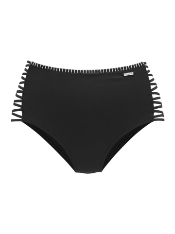 Sunseeker Highwaist-Bikini-Hose in schwarz