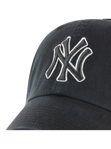 47 Brand 47 Brand New York Yankees MLB Clean Up Cap in Schwarz