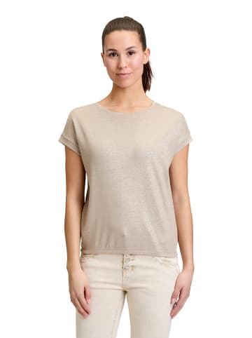CARTOON Casual-Shirt mit Rundhalsausschnitt in Nature/Silver