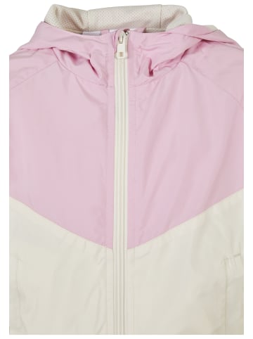 Urban Classics Windbreaker in girlypink/whitesand