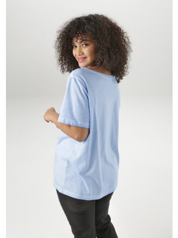 Aniston PLUS T-Shirt in hellblau