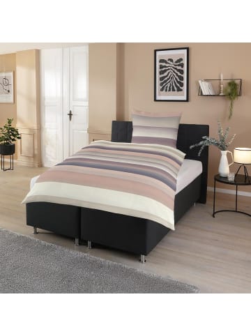 Traumschlaf Bettwäsche Levio in ashrose beige