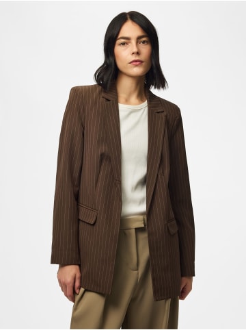 Pieces Blazer in Hot Fudge1