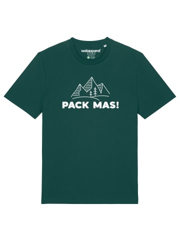 wat? Apparel T-Shirt Pack mas! in Dunkelgrün