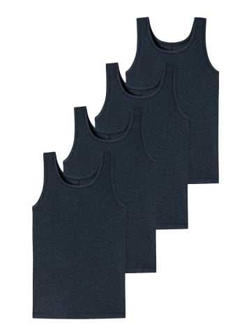 Schiesser Tanktop Personal Fit in Dunkelblau