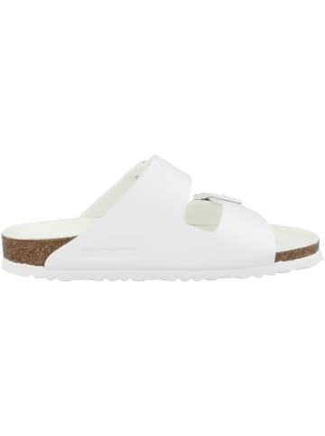 Birkenstock Sandale Arizona Birko-Flor schmal in weiss