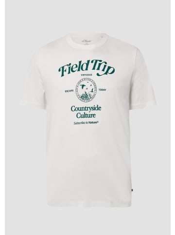 s.Oliver T-Shirt in 01D1_weiß