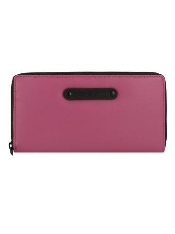 Greenburry Upcycled Tarpaulin Geldbörse 19 cm in fuchsia