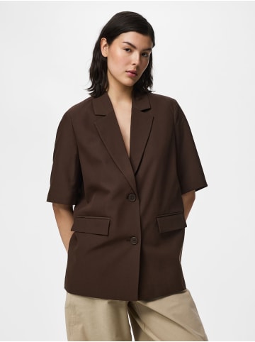 Pieces Blazer in Hot Fudge