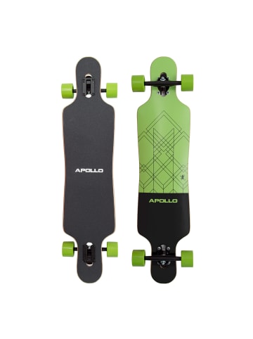 Apollo Twin Tip DT Longboard " Vanua " in grün/schwarz