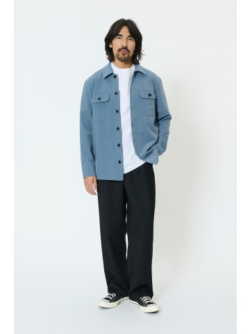 Matinique Overshirts MADamo Straight fit in Blue Horizon Melange