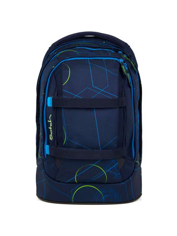 Satch Pack Schulrucksack Blue Tech 2025 in blau