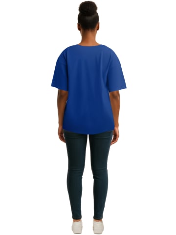 Reichstadt Reichstadt Regular Fit T-Shirt Damen Shoulder Drop 25RSW071 Navy S