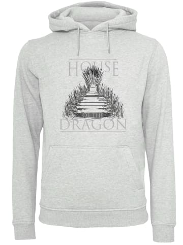 F4NT4STIC Hoodie House Of The Dragon Throne in grau meliert