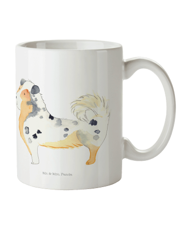 Mr. & Mrs. Panda Kinderpott Hund Australien Shepherd ohne Spruch in Weiß