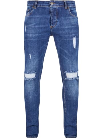 2Y Studios 2Y Studios Herren 2Y Skinny Fit Jeans in blue