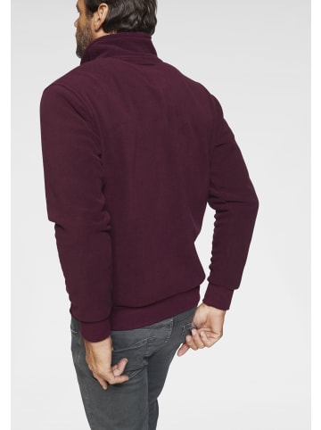 Man's World Fleecepullover in burgund