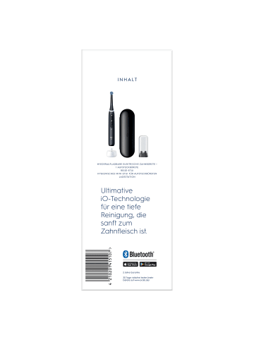 Oral-B Elektrische Zahnbürste "iO Series 5 + Reiseetui" in Schwarz